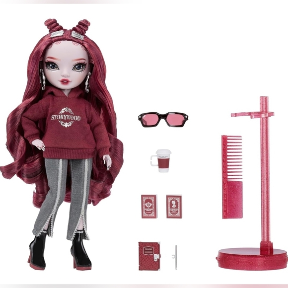 Rainbow High Shadow High Scarlett Rose Doll - Picture 9 of 9